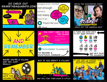 cadet piranhabat kickstarter comic page 3